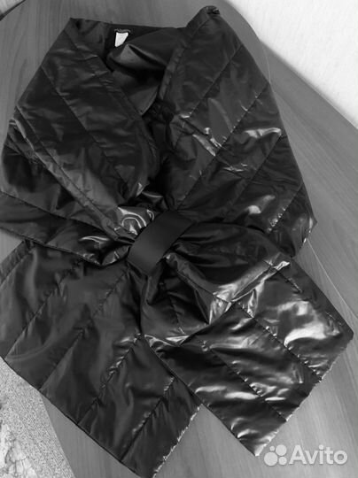 Шарф палантин дутый стеганый