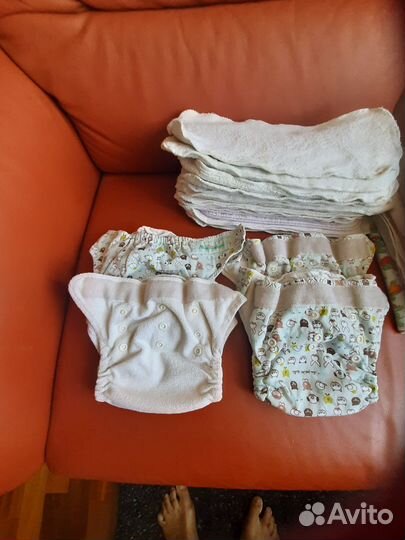 Подгузники многоразовые пакетом бу