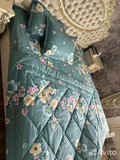 Комплекты постельного белья со стеганным одеялом