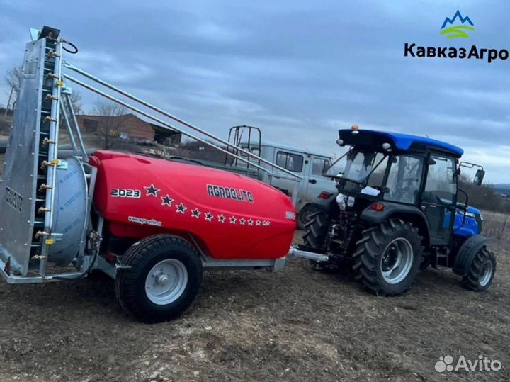 Опрыскиватель садовый GT 2000 л. прицепной