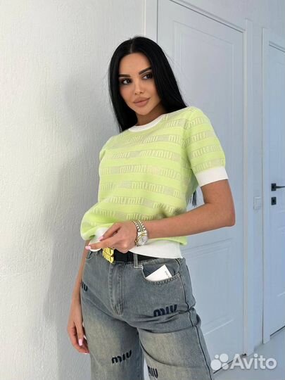 Красивая летняя футболка