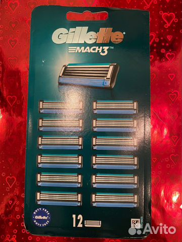 Кассеты для бритья gillette mach3