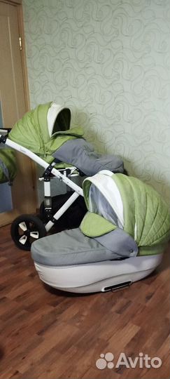 Коляска 2 в 1 bebe mobile toscana