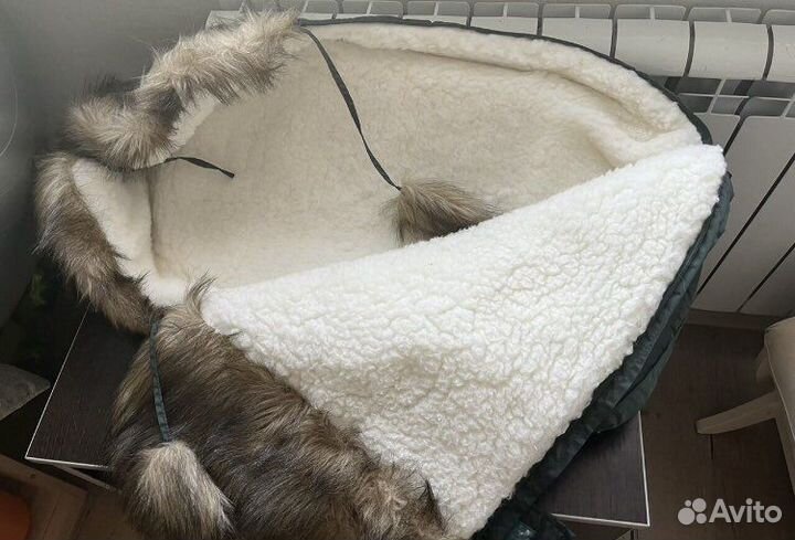 Шикарный теплый конверт на выписку