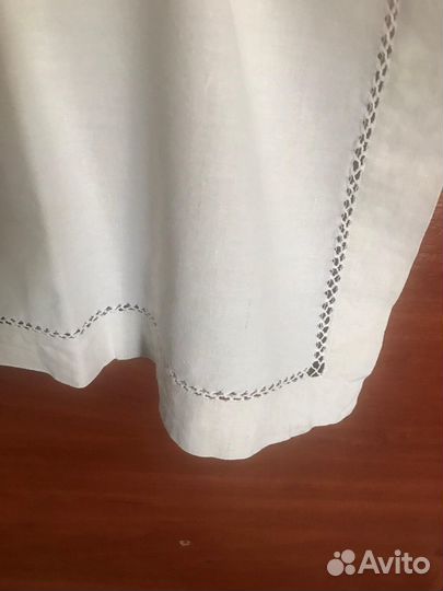 Винтаж: Занавески, рушник с вышивкой Ришелье