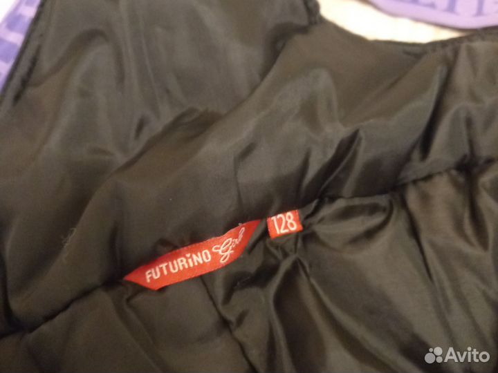 Штаны комбинезон зимний для девочки 128