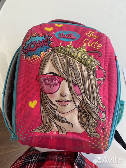 Рюкзак школьный ортопедический для девочки