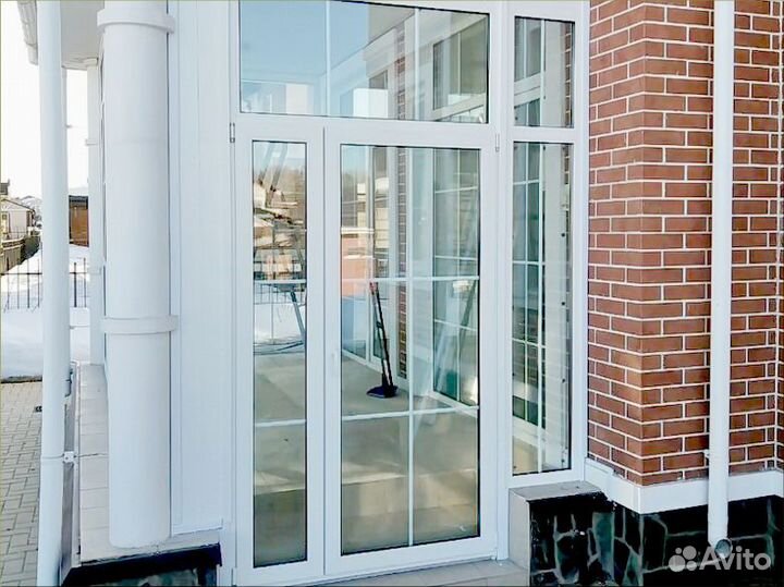 Входная группа пвх. Отделка