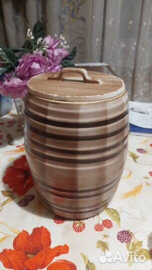 Керамический бочонок