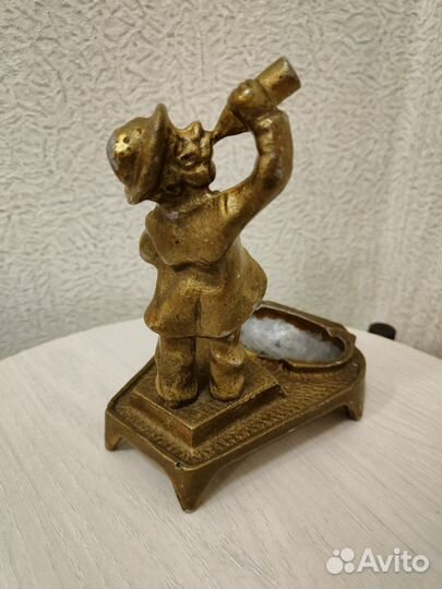 Статуэтка Пьяница,пепельница СССР