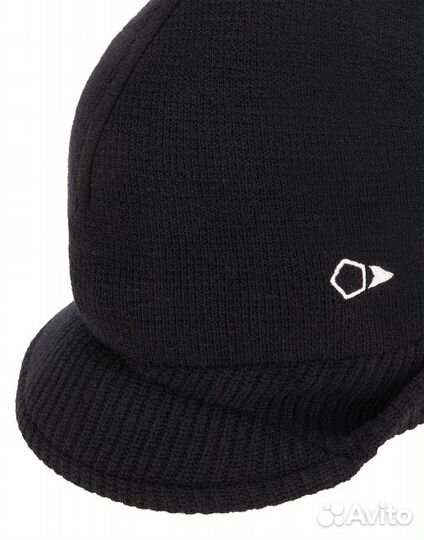 Шапка stone island shadow shaped beanie black