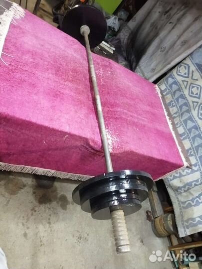 Олимпийская штанга 105кг.блины