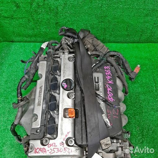 Двигатель в сборе двс honda accord CM2 K24A