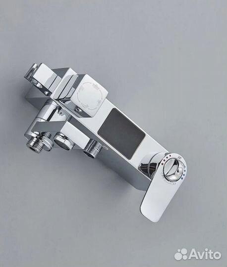 Душевая система термостат хром дисплей