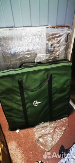 Раскладной стол со стульями кемпинг