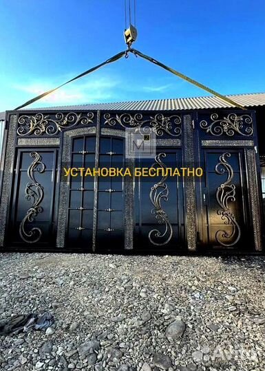 Ворота в Махачкале из цеха напрямую на заказ