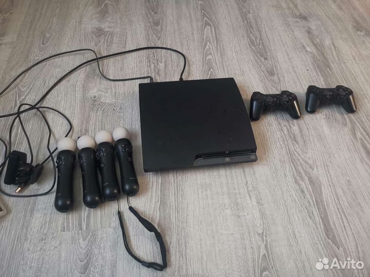 Игровая приставка ps3 с играми