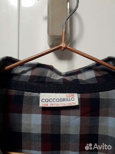 Рубашка хлопок, рост 158