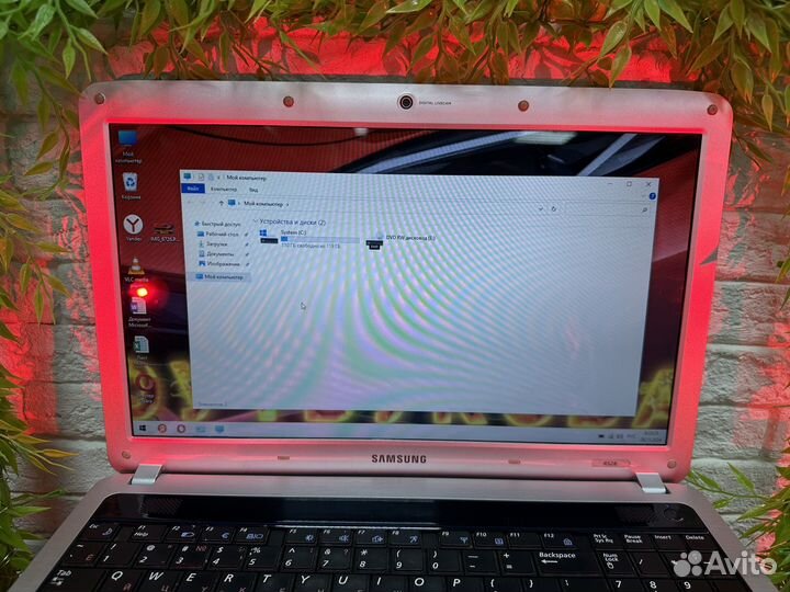 Мощный ноутбук Samsung 6GB/SSD/HD