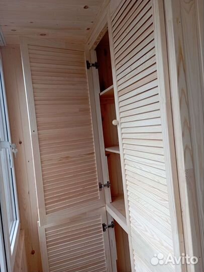 Отделка балкона