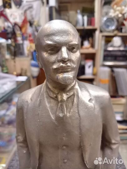 Бюст Ленина силумин СССР
