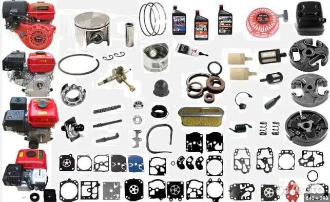 Запчасти для бензоинструментов, новые