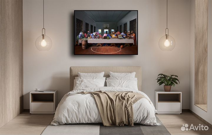 Картина на холсте Criss Bellini арт портрет