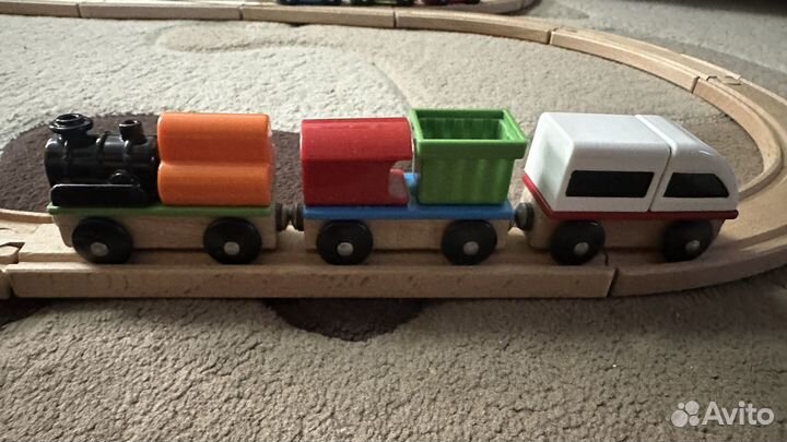 Деревянная «железная» дорога IKEA