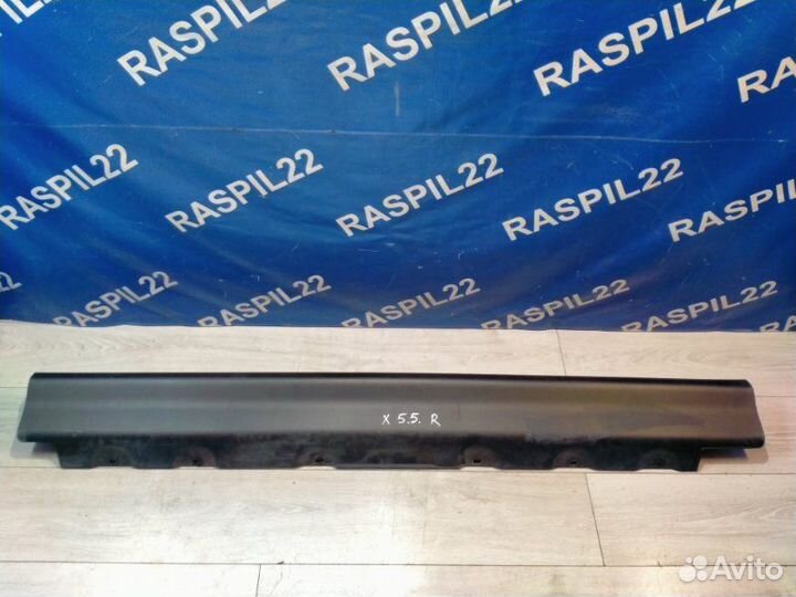 Накладка на порог правая Bmw X5 E53 M54B30 01/2004