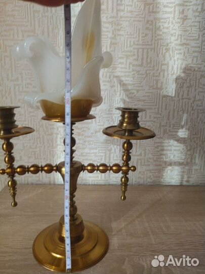 Бронзовый подсвечник