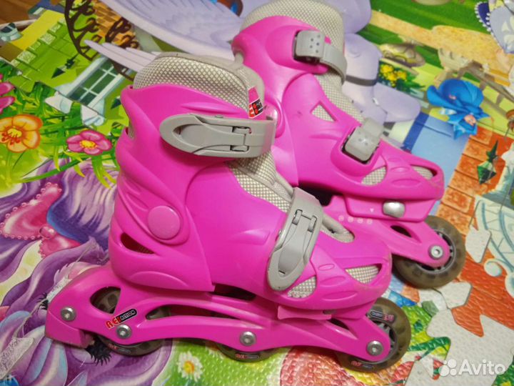 Ролики раздвижные для девочек