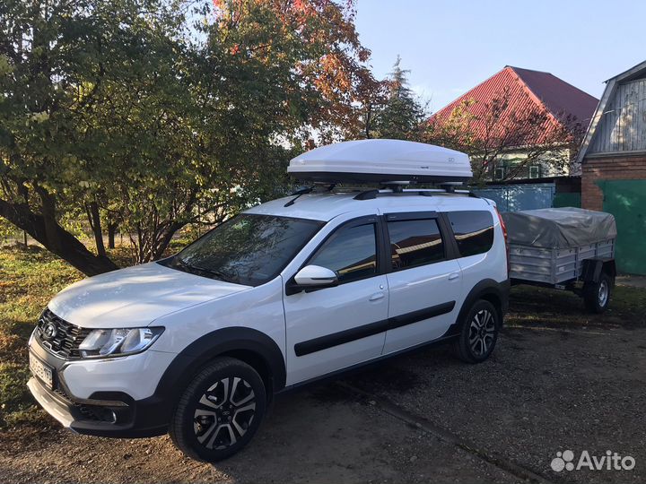 Трансфер 6 мест + бокс на крыше + фаркоп с прицепо