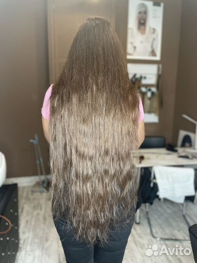 Наращивание волос, коррекция