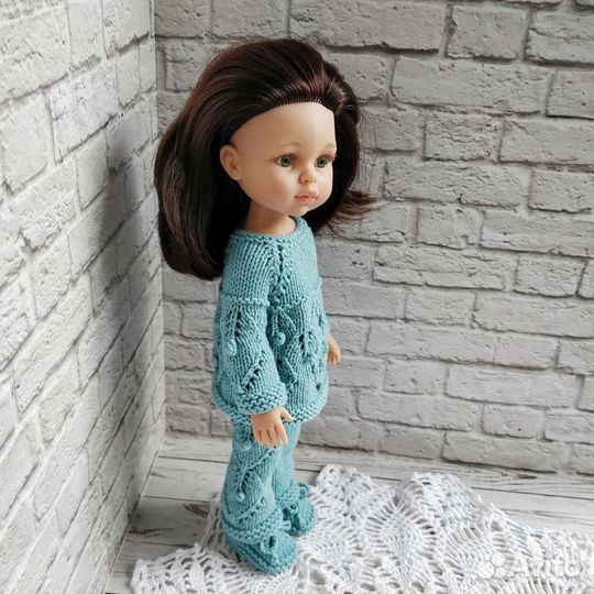 Одежда вязаная для кукол Паола Рейна