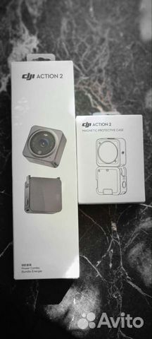 Dji action 2 power combo +magnetic protective case