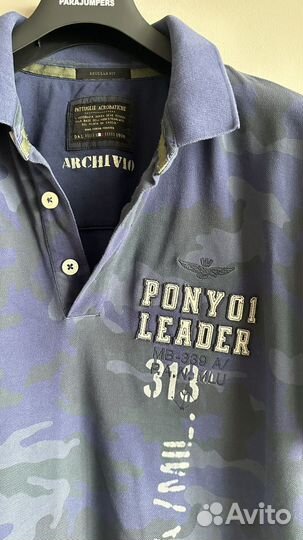 Поло aeronautica militare xxxl оригинал