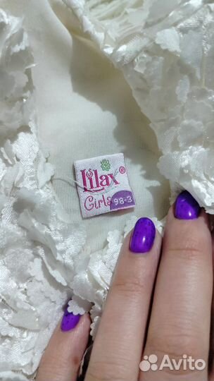 Платье праздничное для девочки на 3 года 98р