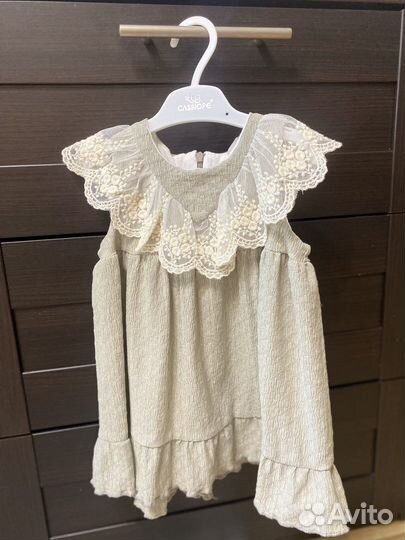 Платье для девочки 86 см