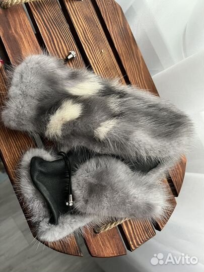 Рукавички из натуральной норки