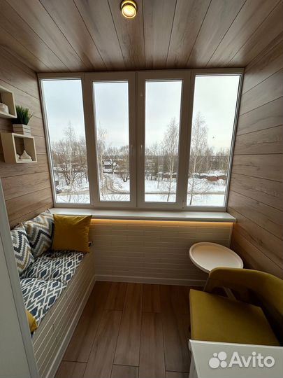 Отделка балконов, обшивка, утепление