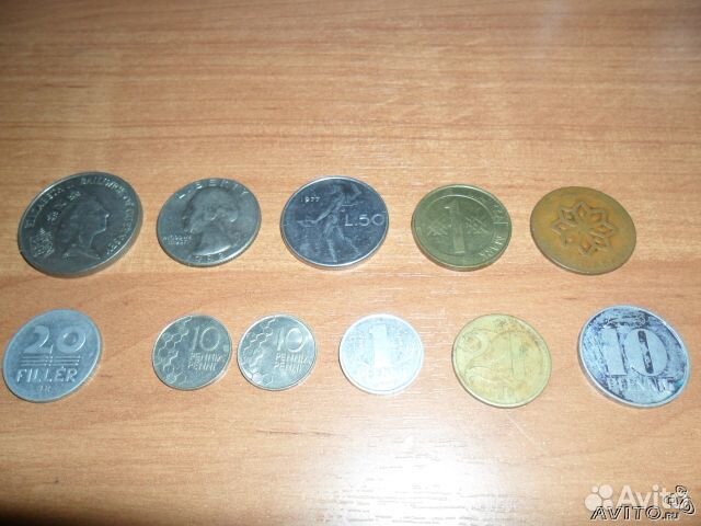 Монеты иностранные