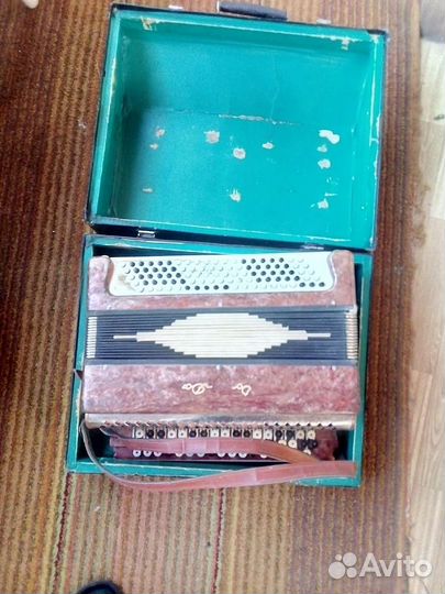 Баян с футляром