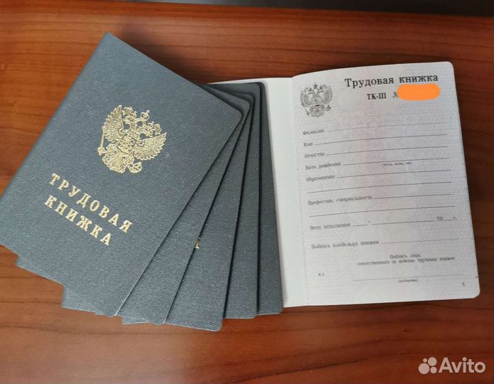 Трудовая книжка ТК 3