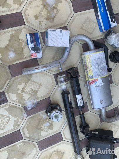 Глушитель Нива 21214