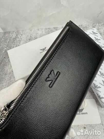 Кошелек мужской Armani кожаная