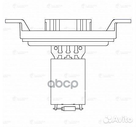 Резистор вентилятора отопителя Volkswagen trans