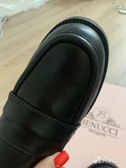 Туфли лоферы женские