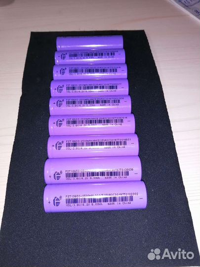 Аккумуляторы высокотоковые 18650, проверены