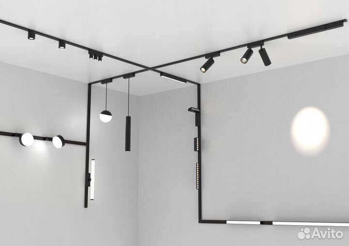 Светильник трековый магнитный Fino Duo