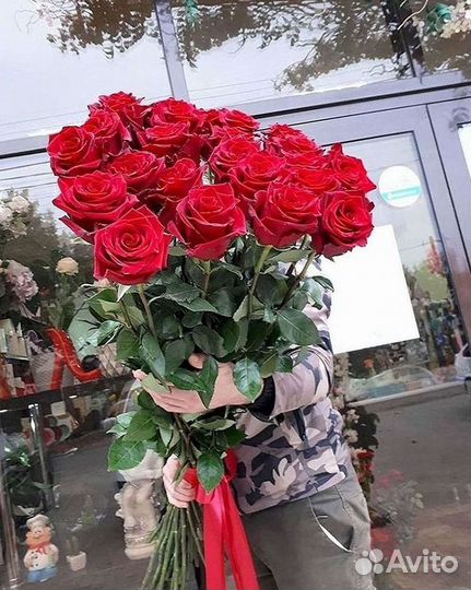 Высокие розы Гигантские розы Доставка цветов